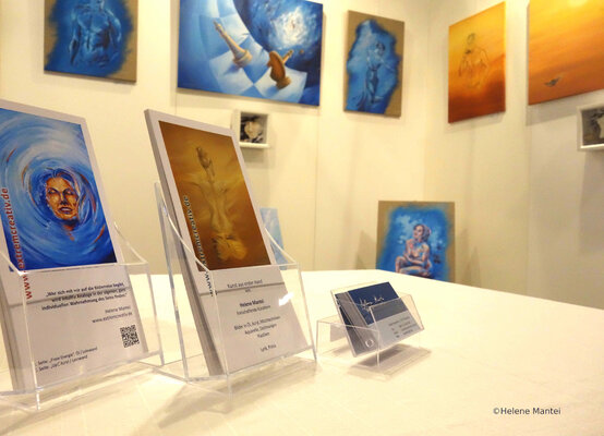 Helene Mantei in the Studio: Art fair "Neue Art" 2020 Dresden
