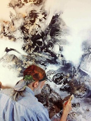 Calvin Chih-Hao Teng in the Studio