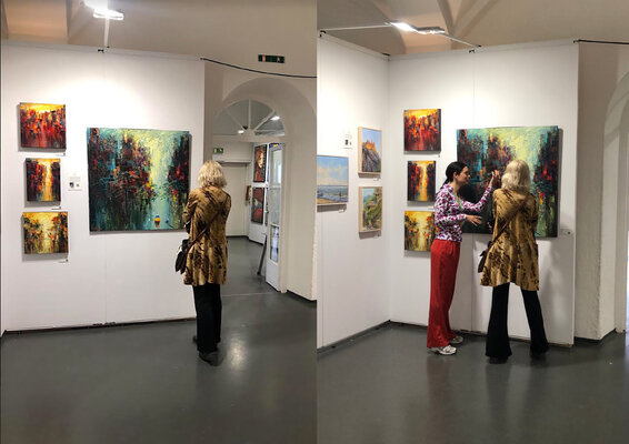 Quan Le in the Studio: ArtMuc Fair