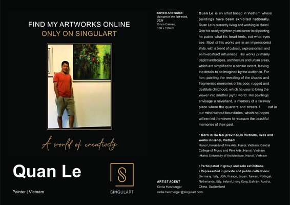 Quan Le in the Studio