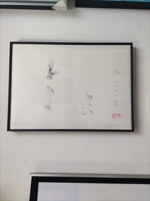 Min Zou in the Studio