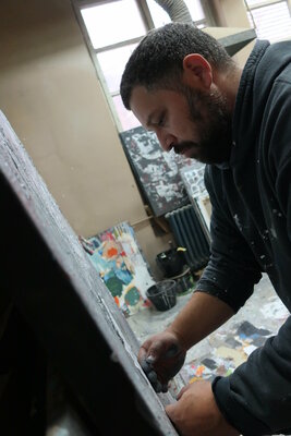 D Pavlovic in the Studio