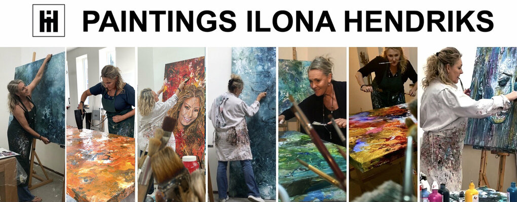 Ilona Hendriks in the Studio