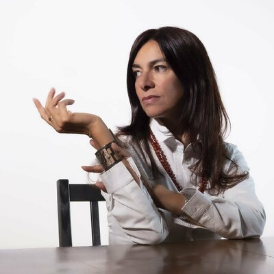 Barbara Pastorino in the Studio