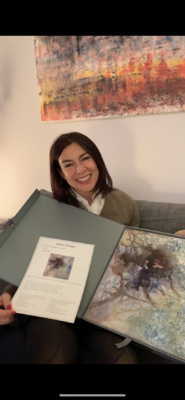 Barbara Pastorino in the Studio