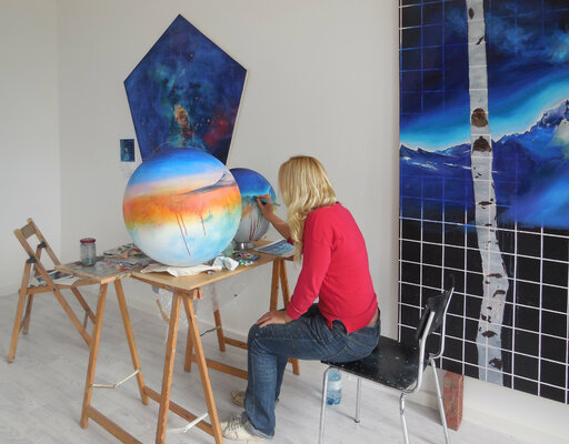 Anne Wölk in the Studio: Studio Anne Wölk, Gehringstrasse 39, 13088, Berlin
