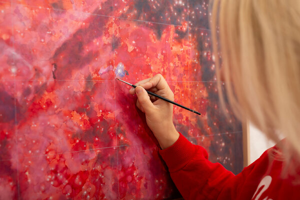 Anne Wölk in the Studio: Studio Anne Wölk, Gehringstrasse 39, 13088, Berlin