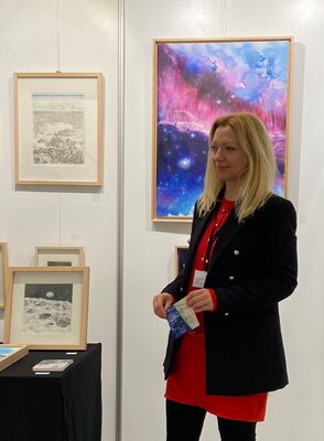 Anne Wölk in the Studio: Art Eindhoven, Niederlande, 2023