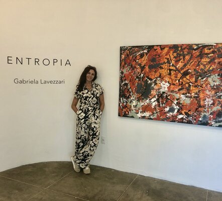 Gabriela Lavezzari in the Studio: exposición individual  ENTROPIA