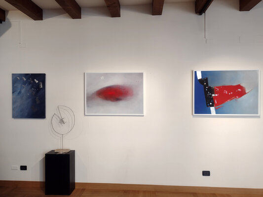 Carlo Olper in the Studio: Opere in Esposizione Presso la Galleria Arc Gallery - Monza - Italia