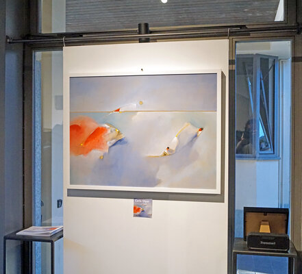 Carlo Olper in the Studio: Mostra "Attimi di Memoria" presso galleria ARC Gallery Monza - novembre 2022