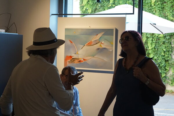 Carlo Olper in the Studio: Fra Cielo a Mare - 2022 - ARC Gallery Monza