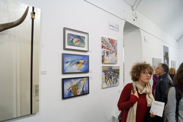 Carlo Olper in the Studio: Affordable Art Fair / 2019 Super Studio Più Milano - Milano, Italia