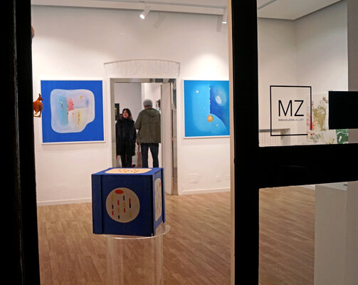 Carlo Olper in the Studio: Connections - 2023 - MZ Gallery - Milano - Via Maroncelli