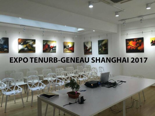 Alain Brunet "Tenurb-Géneau" in the Studio: Expo  Ténurb-Géneau   Shanghai Design Museum  2017