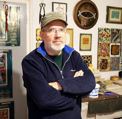 Stanislav Bojankov in the Studio: studio