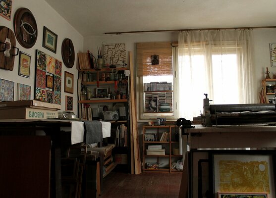 Stanislav Bojankov in the Studio