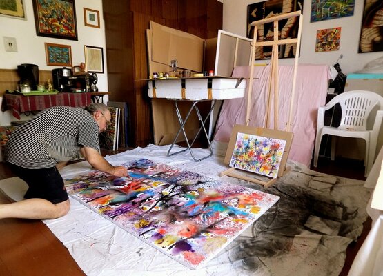 Stanislav Bojankov in the Studio