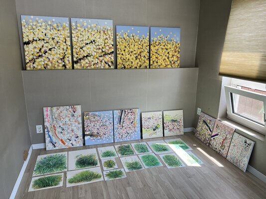 Joong-hyun Park in the Studio