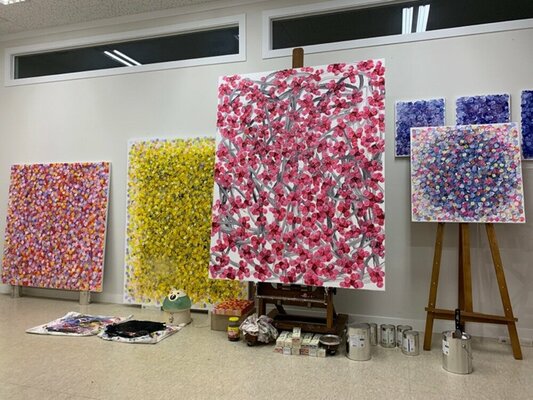 Joong-hyun Park in the Studio