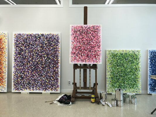 Joong-hyun Park in the Studio
