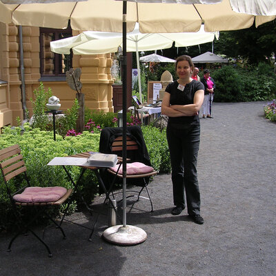 Angelika Kienberger in the Studio: Parktheater Göggingen