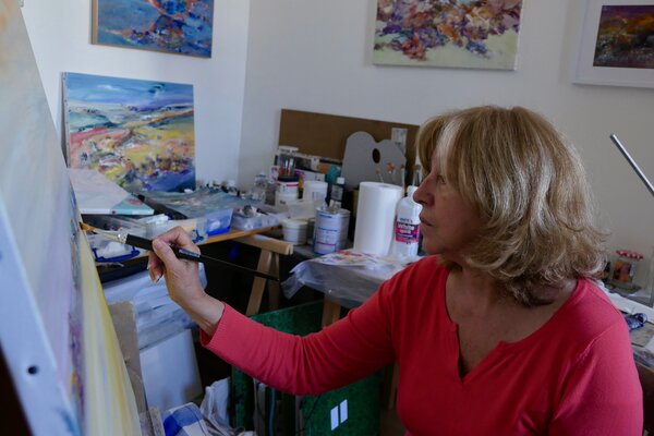 Marie T. Roche in the Studio: "C’est ce que je fais qui m’apprend ce que je cherche ". Pierre Soulages
