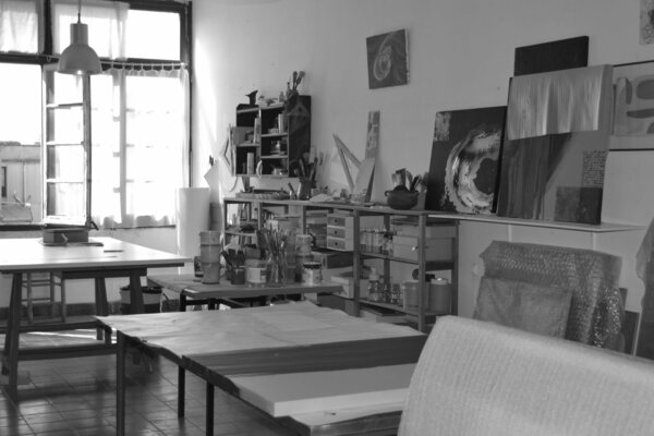 Anna Valls in the Studio