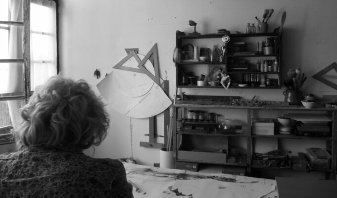 Anna Valls in the Studio