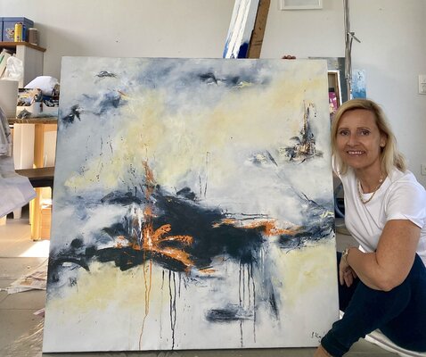 Sabine Kay in the Studio: Glücklich mit dem was ich tue