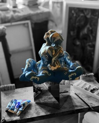 Enrica Toffoli in the Studio: In studio, al lavoro 😊