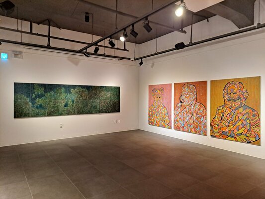 DAESUN CHOI in the Studio
