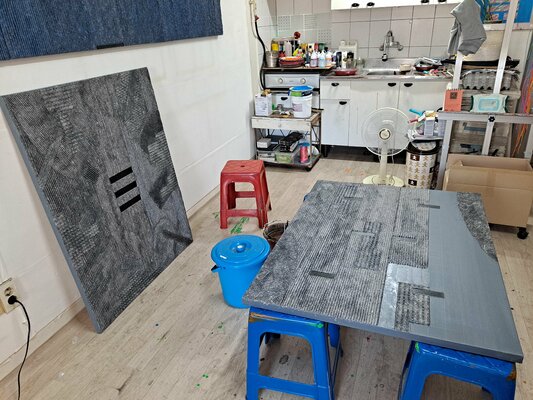 DAESUN CHOI in the Studio