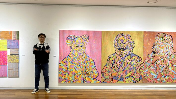 DAESUN CHOI in the Studio