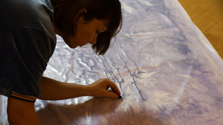 BEATA KOZAK in the Studio