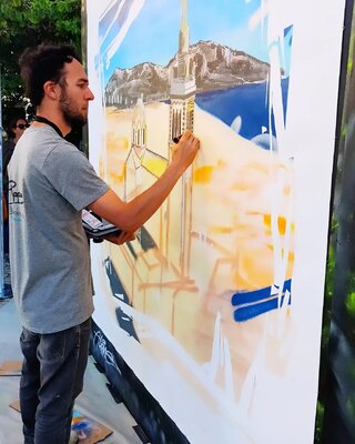 Pappay in the Studio: Performance live- Festival Le Street Nécessaire (Venelles, 13, France)