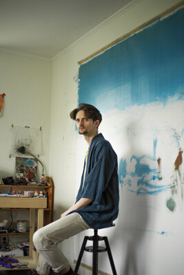 Glib Franko in the Studio