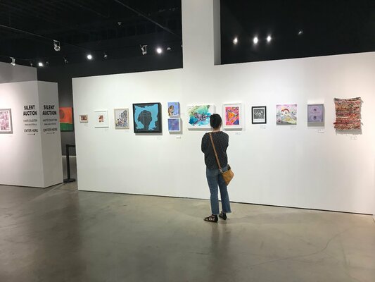 Ezra Bejar in the Studio: Dreaming a Grove, C-Note Collective Exhibit at the San Diego Art Institute, November 2019