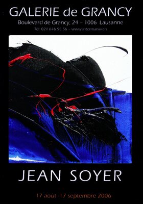 Jean Soyer in the Studio: EXPOSITION en SUISSE à LAUSANNE Galerie de Grancy en 2006