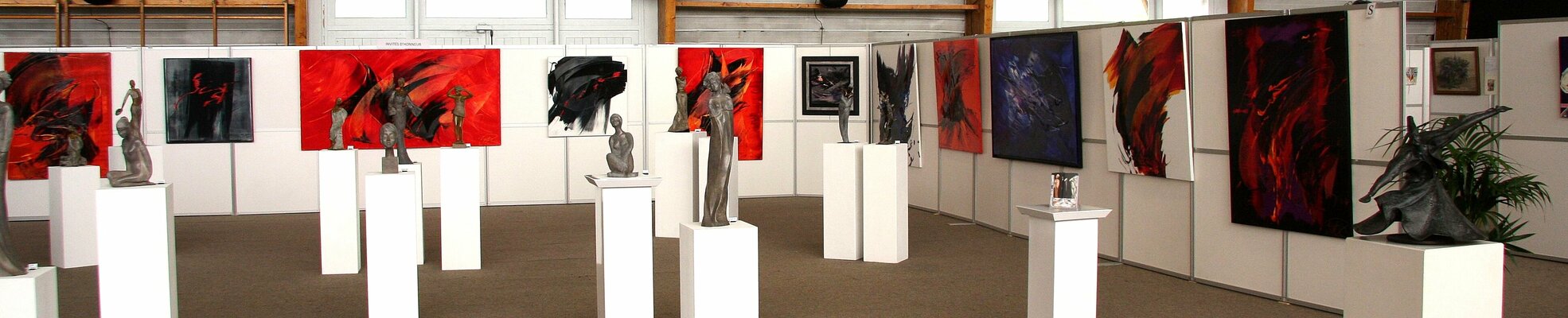 Jean Soyer in the Studio: Invité d'HONNEUR au Salon d'ART de CORMEILLE en PARISIS avec Nadine ENAKIEFF sculpteure