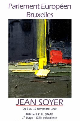 Jean Soyer in the Studio: EXPOSITION  PARLEMENT EUROPEEN à BRUXELLES en 1999