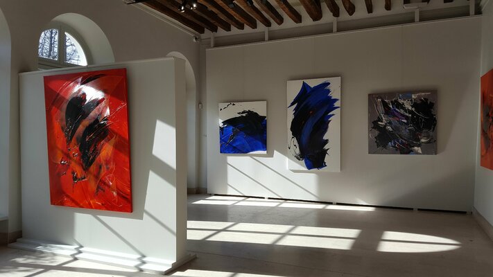 Jean Soyer in the Studio: 2020 - EXPOSITION à l' ORANGERIE de la PROPRIETE CAILLEBOTTE à YERRES