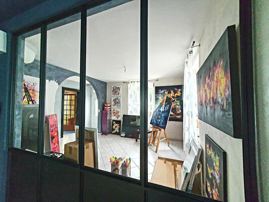 Sabrina VIOLA in the Studio: L'atelier