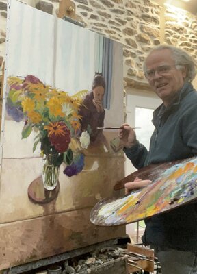 James MacKeown in the Studio: L’artiste à l’œuvre