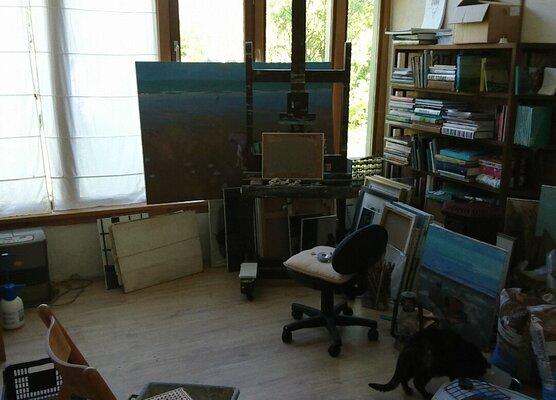 James MacKeown in the Studio