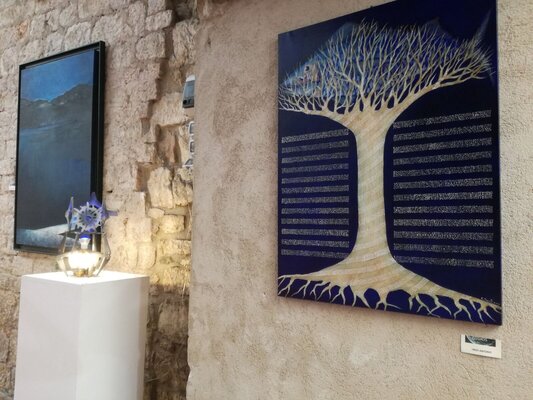 Antonio Presti in the Studio: COSMOS- Collettiva al Museo Diocesano di GUBBIO (Perugia)