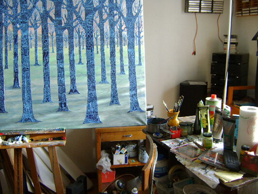 Antonio Presti in the Studio