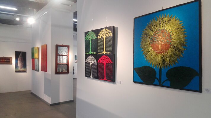 Antonio Presti in the Studio: Mostra personale presso PALAZZO LOMELLINI ARTE CONTEMPORANEA di CARMAGNOLA (Torino) nel 2017
