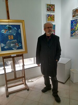 Antonio Presti in the Studio