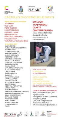 Antonio Presti in the Studio: In collettiva con artisti internazionali tre mie opere in esposizione al CASTELLO DI COSTIGLIOLE D'ASTI (AT) dal 24 settembre al 22 ottobre 2023